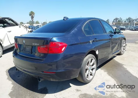 2013 BMW 335I z USA, uszkodzony, nr VIN WBA3A9C52DF477342
